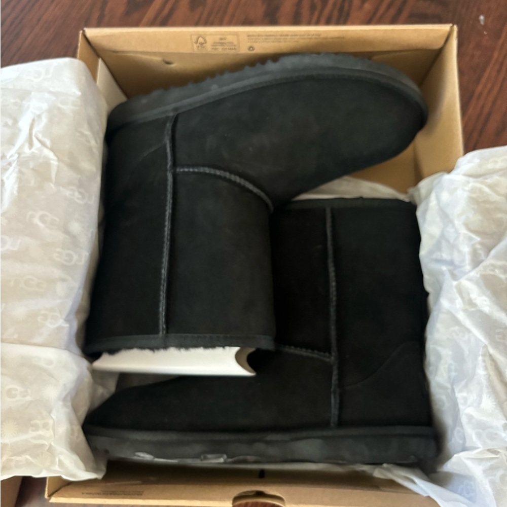 UGG Black Classic Short Boots